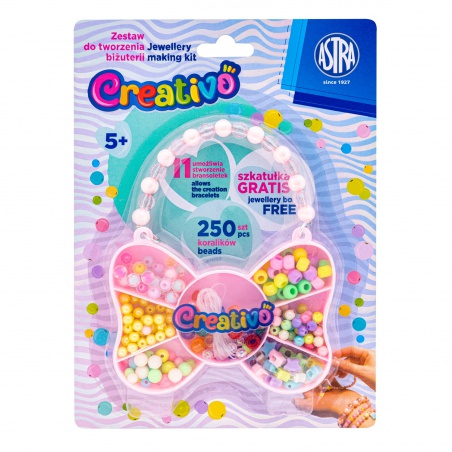 Kreativní set ASTRA Creativo Butterfly korálky 334024001