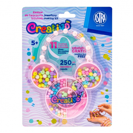 Kreativní set ASTRA Creativo Mouse korálky 334024002
