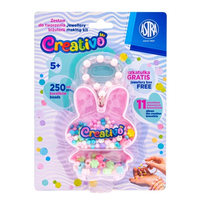 Kreativní set ASTRA Creativo Bunny korálky 334024004