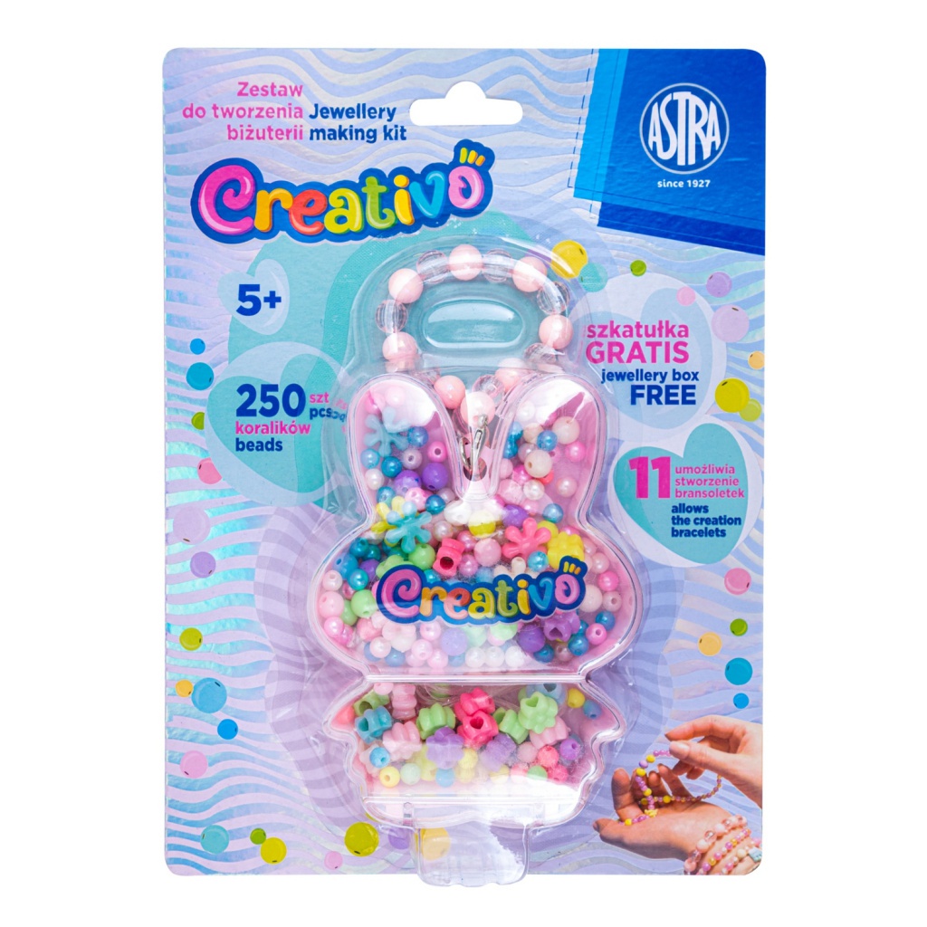 Kreativní set ASTRA Creativo Bunny korálky 334024004