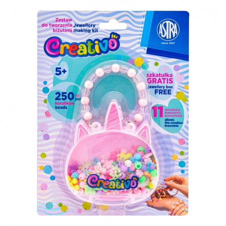 Kreativní set ASTRA Creativo Unicorn korálky 334024005