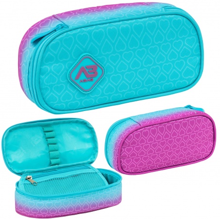 Školský peračník ABAG Hexagon Mint Ombre AC6 503026050