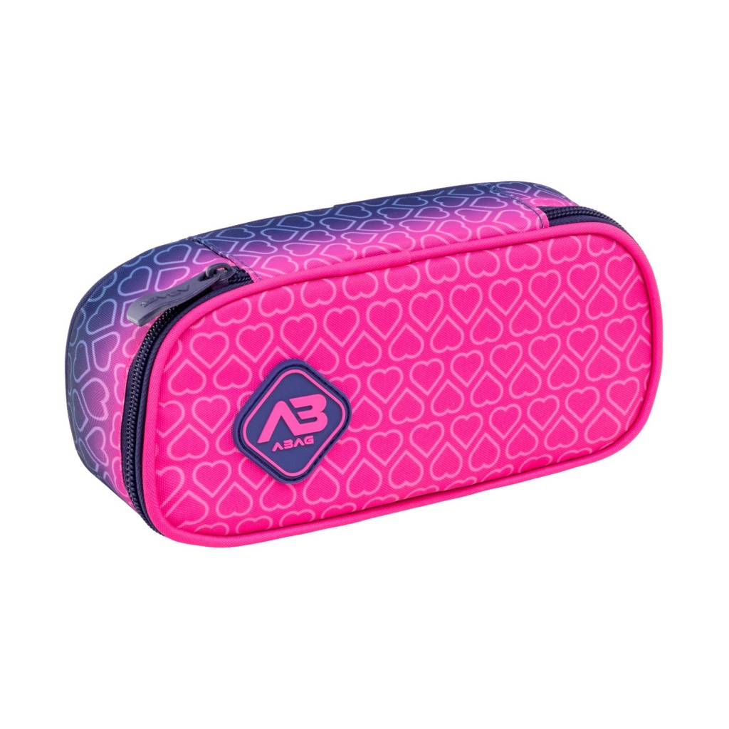 Školský peračník ABAG Hexagon Pink Ombre AC6 503026070