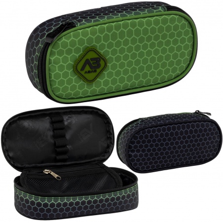 Školský peračník ABAG Hexagon Green Ombre AC6 503026053