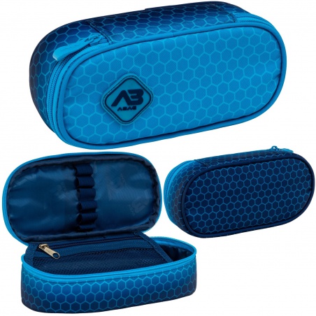 Školský peračník ABAG Hexagon Blue Ombre AC6 503026055