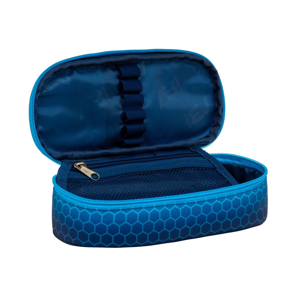 Školský peračník ABAG Hexagon Blue Ombre AC6 503026055