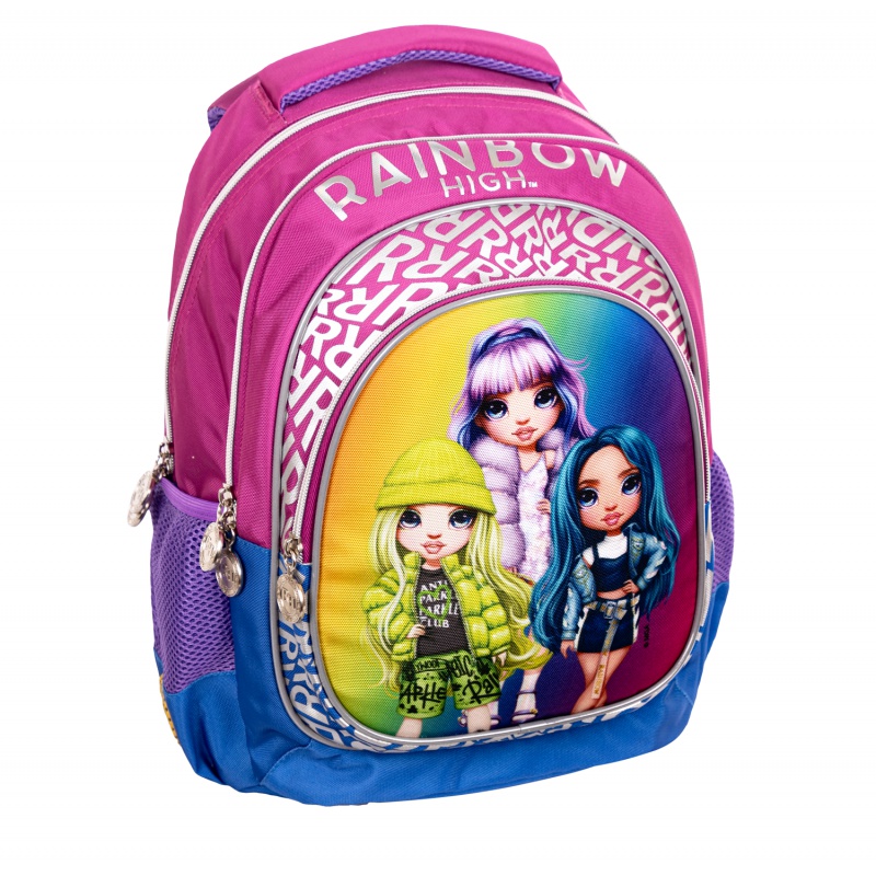 Školský batoh Rainbow High Silver Style AB330 502022166