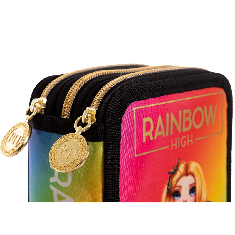 Trojposchodový peračník Rainbow High Golden Style AC31 503022063