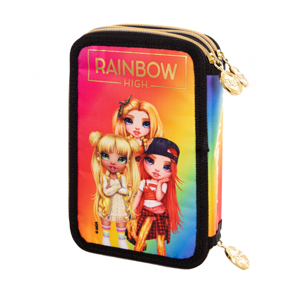 Trojposchodový peračník Rainbow High Golden Style AC31 503022063