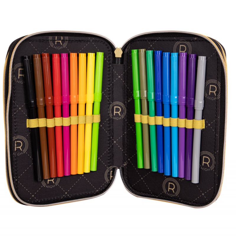 Trojposchodový peračník Rainbow High Golden Style AC31 503022063