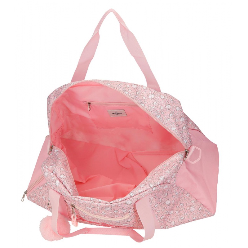 Cestovná taška Pepe Jeans Mia Rosa Claro 55 cm