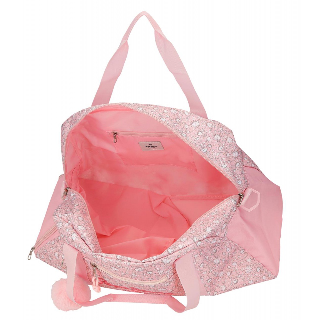 Cestovní taška Pepe Jeans Mia Rosa Claro 55 cm