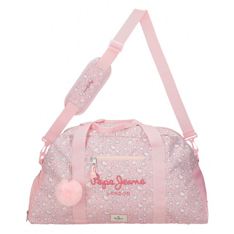 Cestovní taška Pepe Jeans Mia Rosa Claro 55 cm