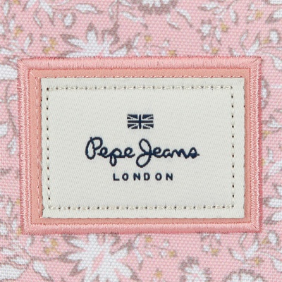 Školský batoh na kolieskach Pepe Jeans Mia Rosa Claro 43 cm