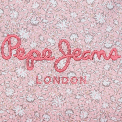 Školský batoh na kolieskach Pepe Jeans Mia Rosa Claro 43 cm