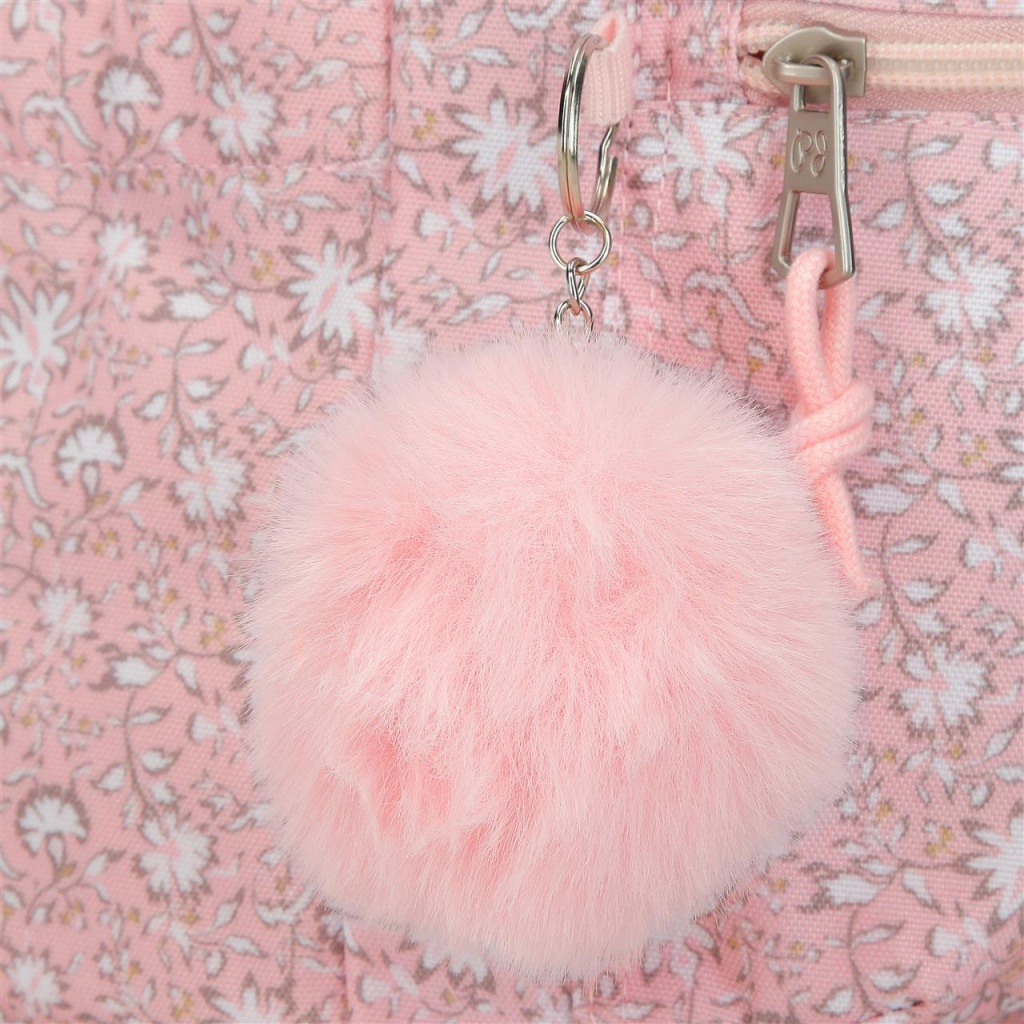 Školský batoh na kolieskach Pepe Jeans Mia Rosa Claro 43 cm