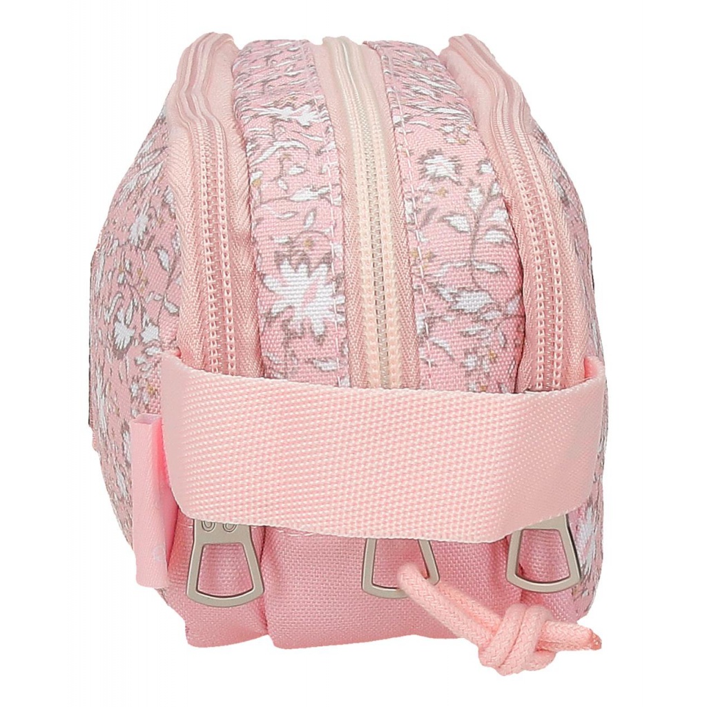 Trojkomorový peračník Pepe Jeans Mia Rosa Claro 6074741