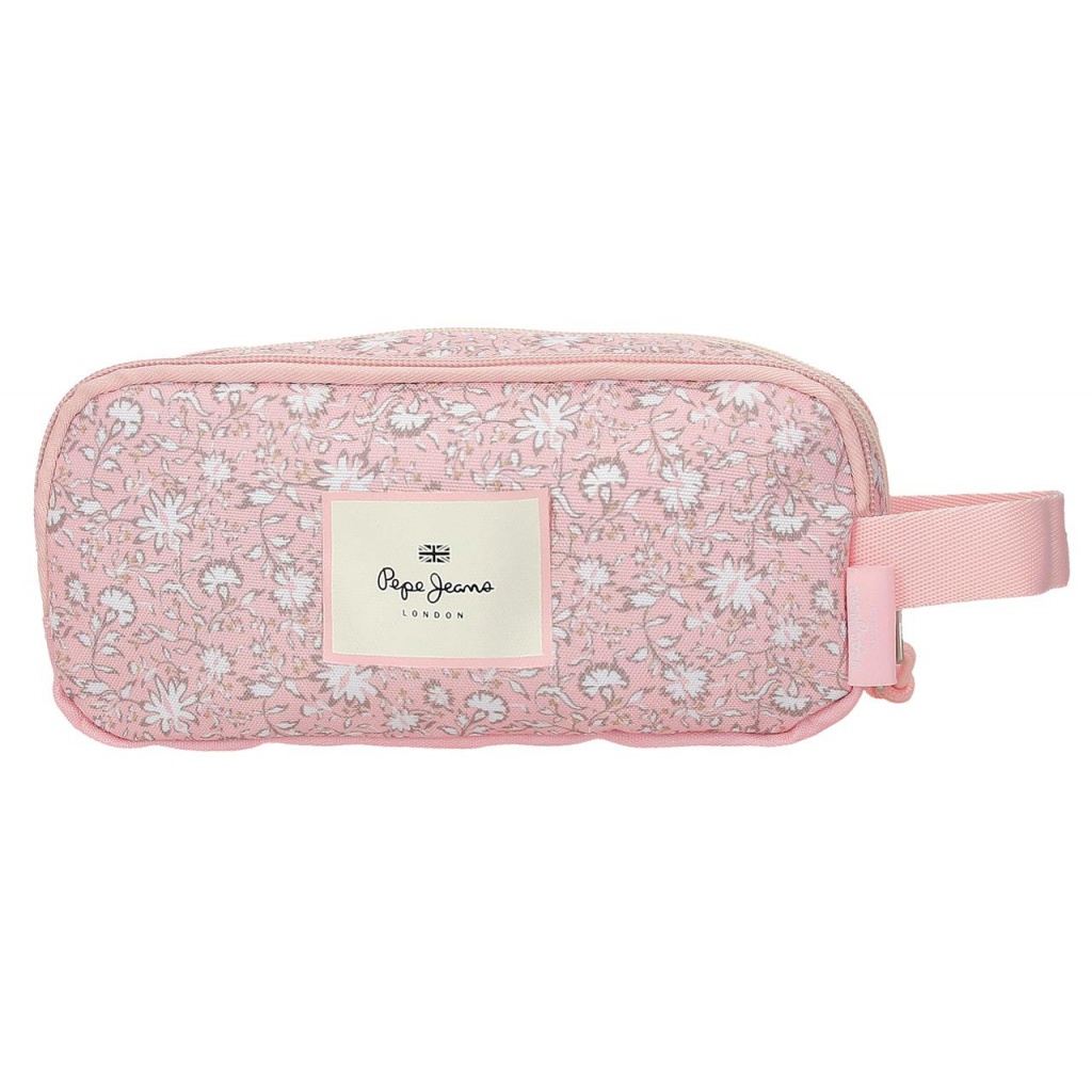 Trojkomorový peračník Pepe Jeans Mia Rosa Claro 6074741
