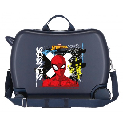 Dětský kufr odrážedlo Spiderman Graffity zaujme moderním Marvel motivem v graffiti stylu. Praktické rozměry a víceúčelové využit