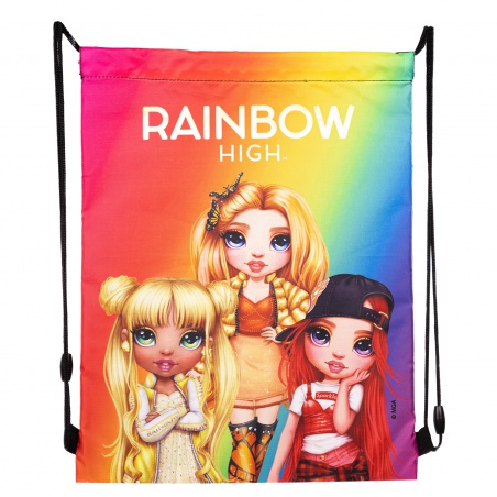 Vrecko na prezuvky Rainbow High Golden Style AD1 44 × 33 cm