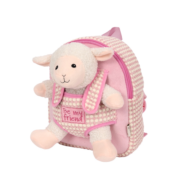 Detský plyšový batoh s ovečkou Perletti Toys 27 cm