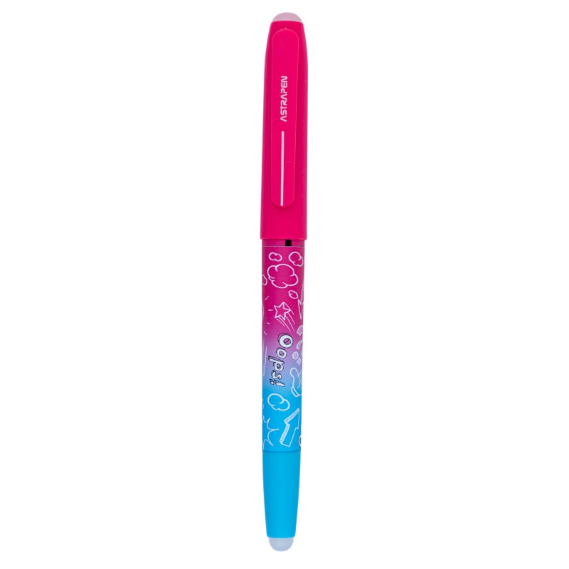 Gumovacie pero Astrapen OOPS! Neon modré 0,6 mm
