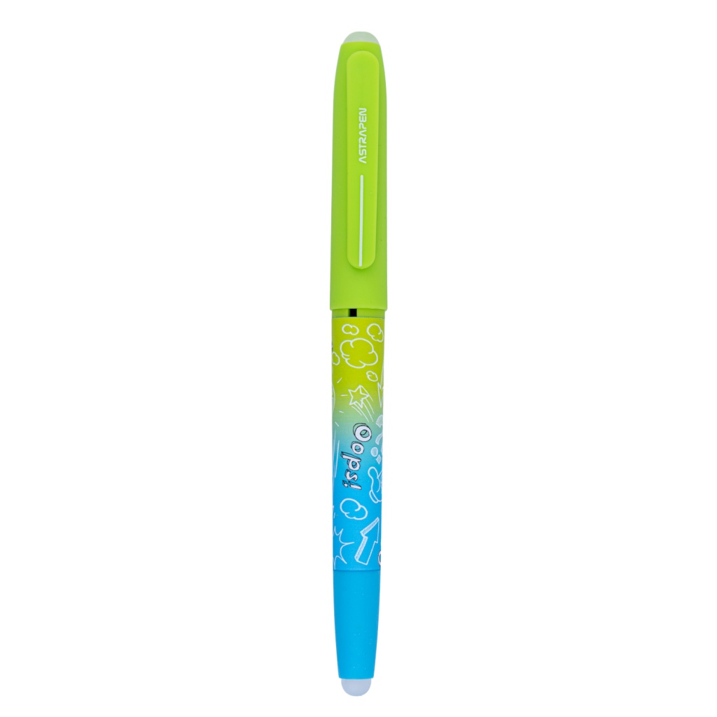 Gumovacie pero Astrapen OOPS! Neon modré 0,6 mm