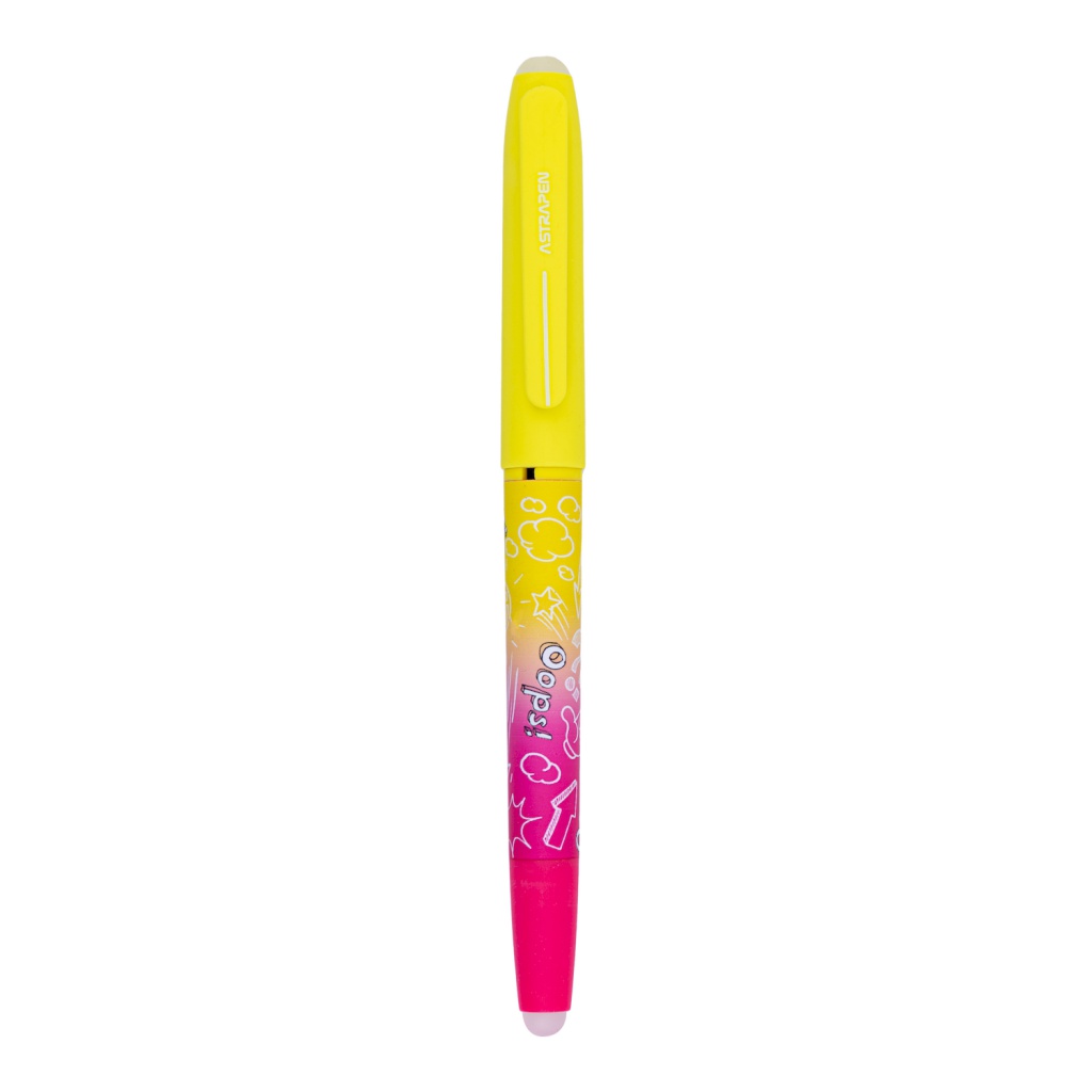 Gumovací pero AstraPEN Oops! Neon, 0,6mm, modré, krabička, 201023030