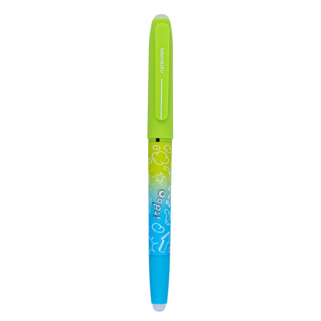 Gumovacie pero Astrapen OOPS! Neon modré 0,6 mm