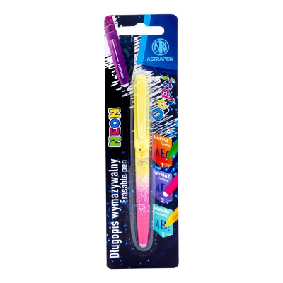 Gumovacie pero Astrapen OOPS! Neon modré 0,6 mm