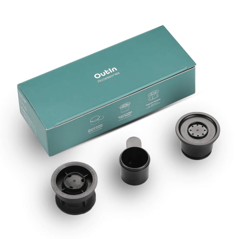 Outin Nano Adapters Kit – sada adaptérov pre espresso kávovar