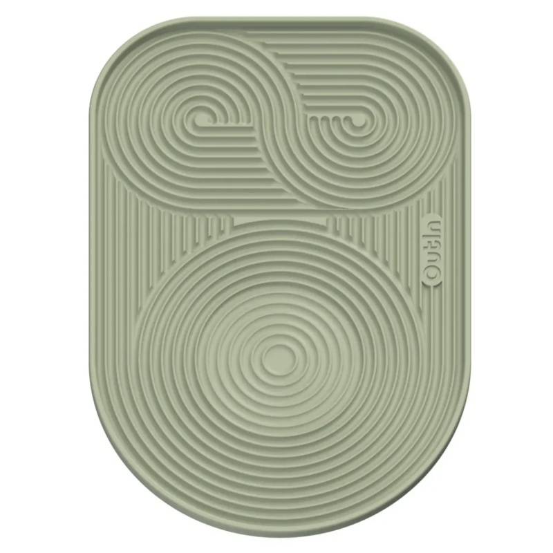 OutIn Silicone Coffee Mat zelená – silikónová podložka pod kávovar