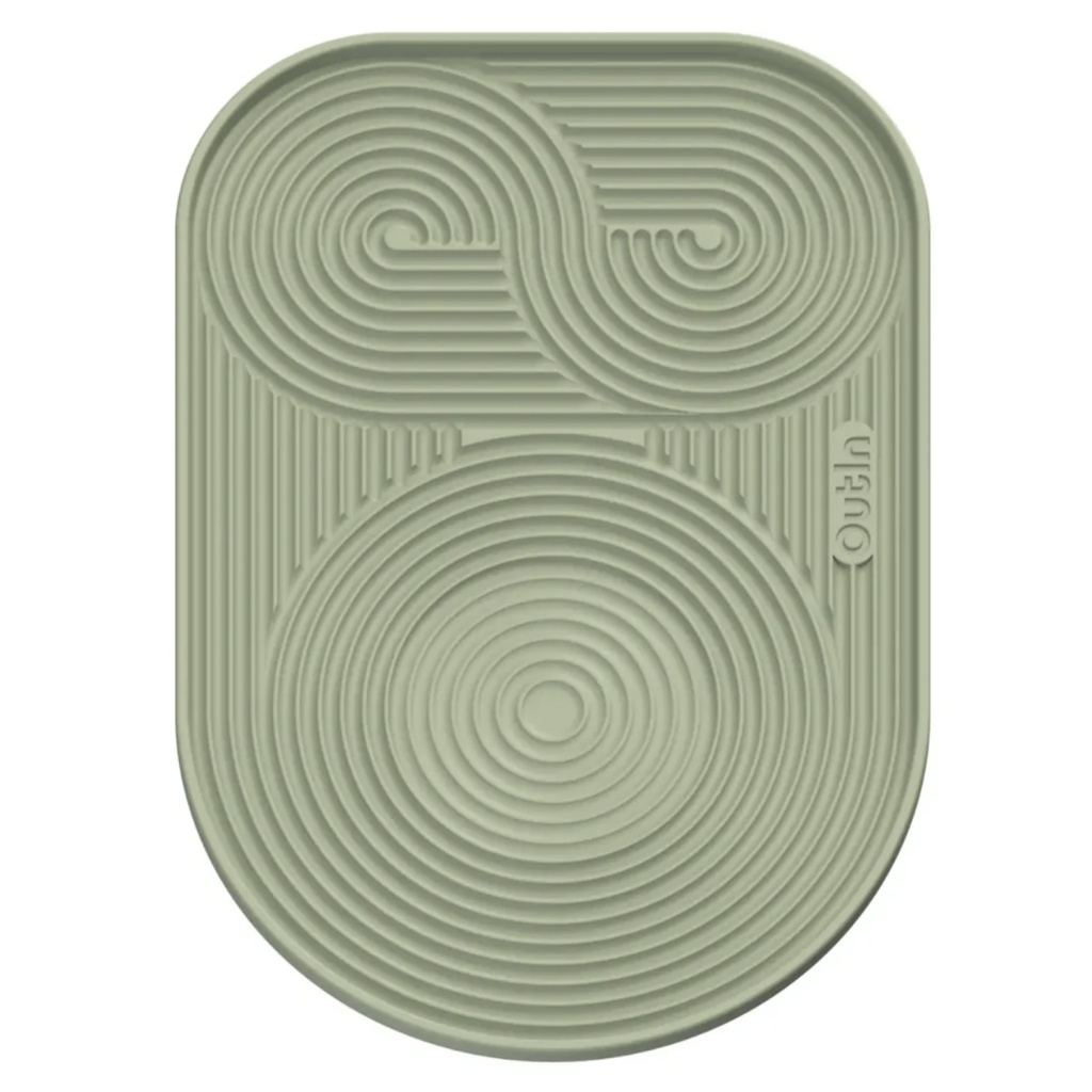 OutIn Silicone Coffee Mat zelená – silikónová podložka pod kávovar