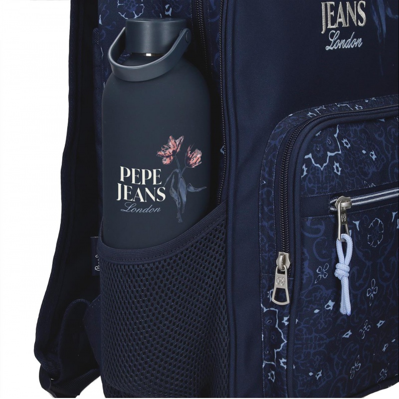 Školský batoh na kolieskach Pepe Jeans Lenay Marine 43 cm
