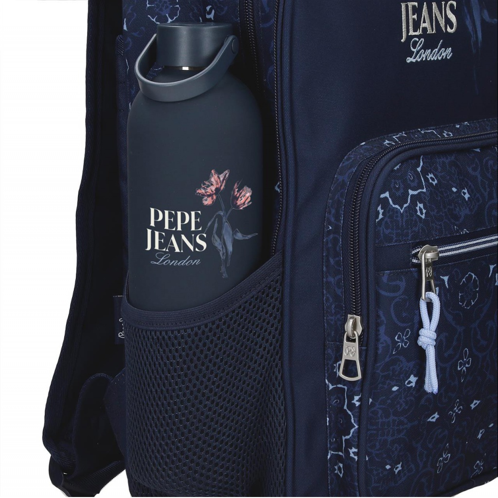 Školský batoh na kolieskach Pepe Jeans Lenay Marine 43 cm
