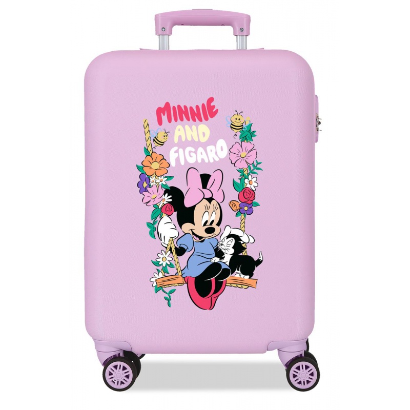 Príručný kufor Minnie Mouse Figaro Lilac 55 cm, 35 l