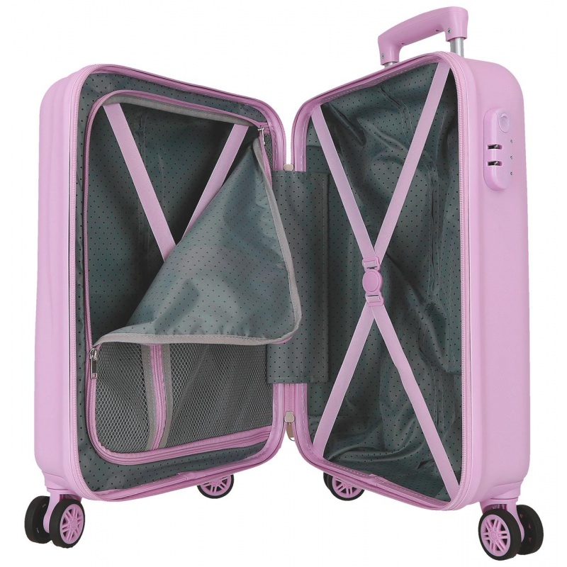 Príručný kufor Minnie Mouse Figaro Lilac 55 cm, 35 l