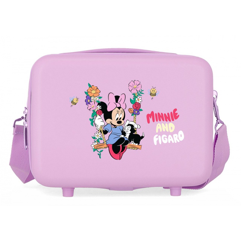 Cestovný kozmetický kufrík Minnie Mouse Figaro Lilac 9 l