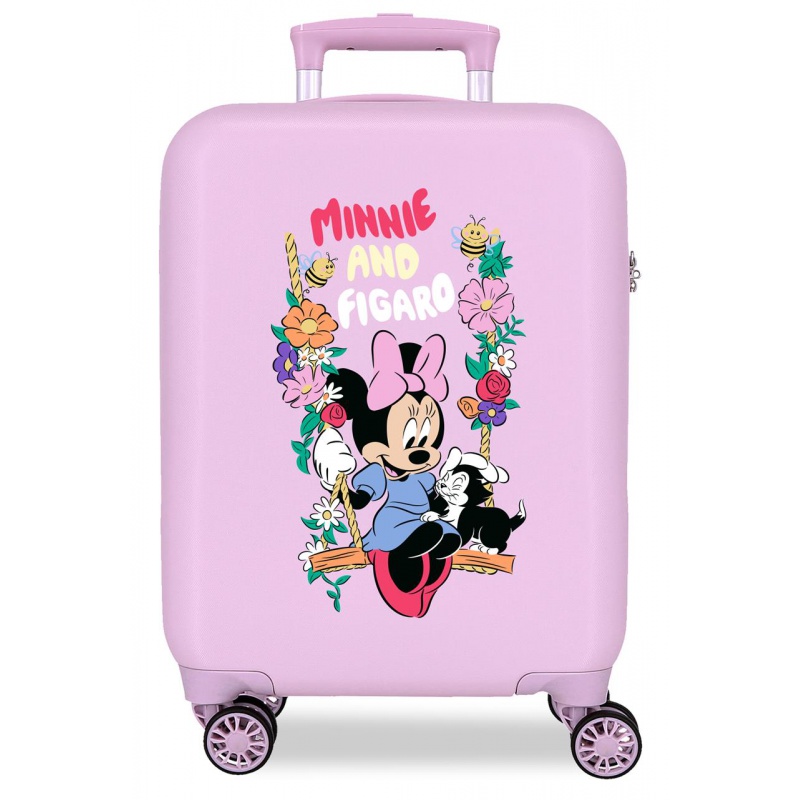 Detský kufor Minnie Mouse Figaro Lilac 50 cm, 28 l