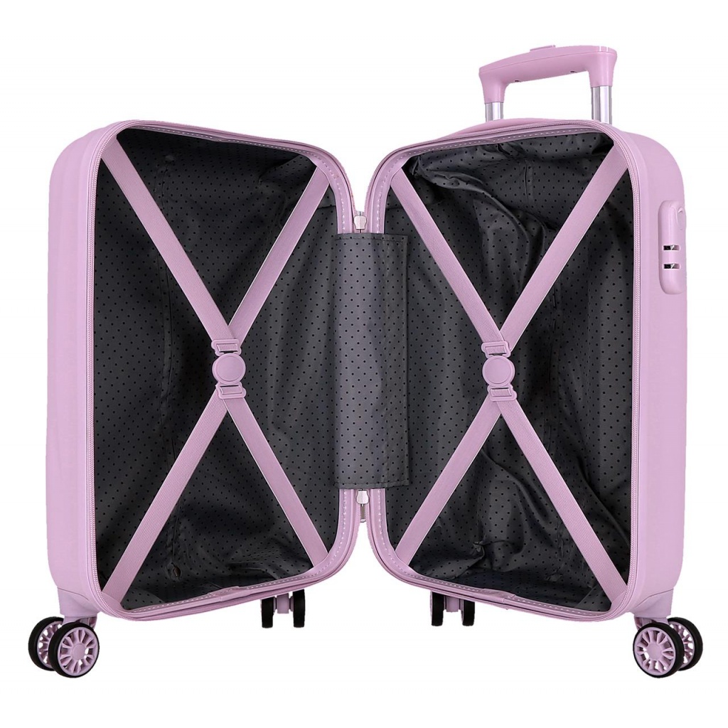 Detský kufor Minnie Mouse Figaro Lilac 50 cm, 28 l
