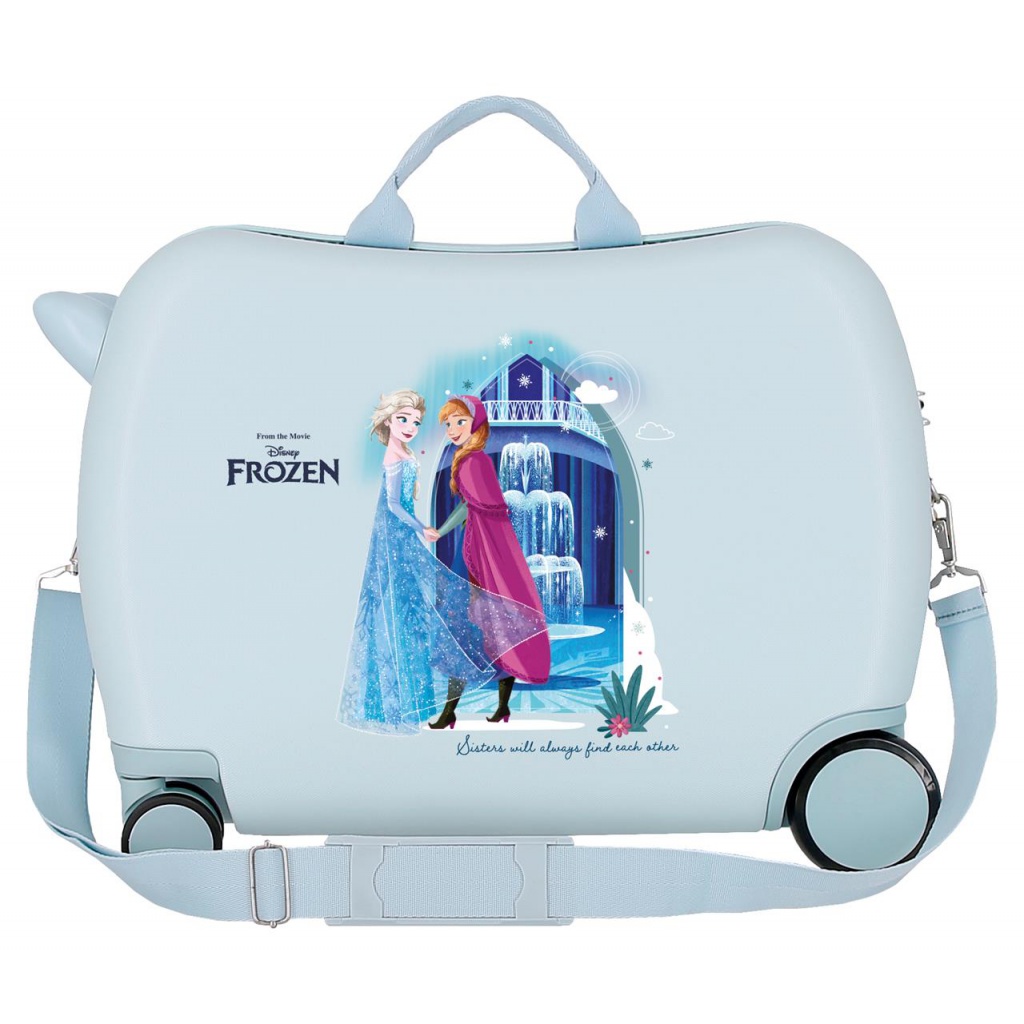 Dětský kufr odrážedlo Disney Frozen Sister Forever 34 l