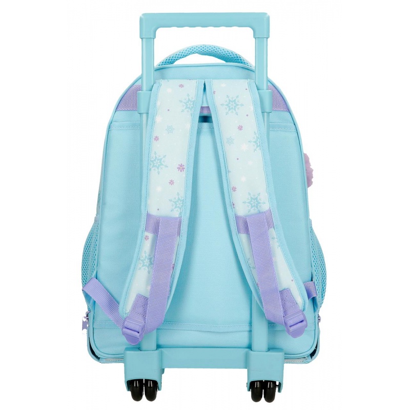 Dětský batoh na kolečkách Disney Frozen In This Together je praktickým společníkem do školy, na kroužky i výlety. Díky výsuvně