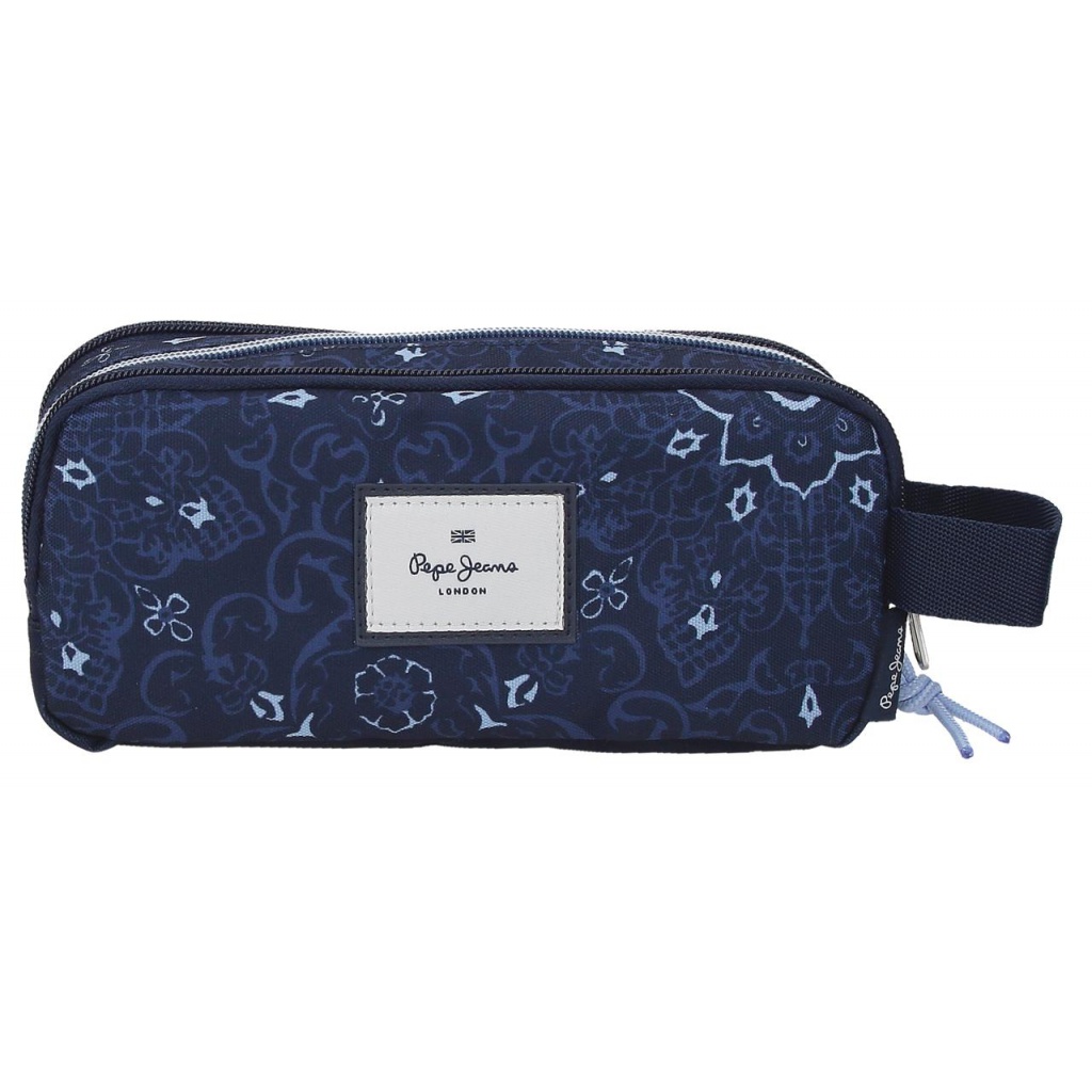 Školský trojkomorový peračník Pepe Jeans Lenay Marine