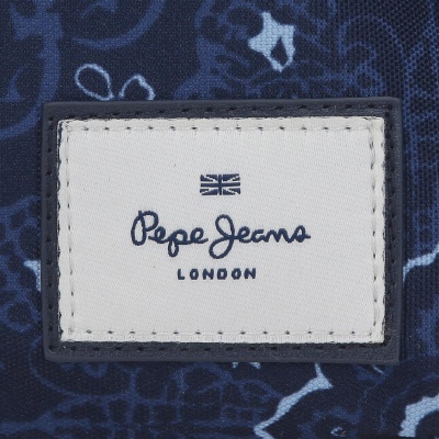 Dvojkomorová kozmetická taška Pepe Jeans Lenay Marine
