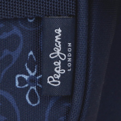Dvoukomorová kosmetická taška Pepe Jeans Lenay Marine