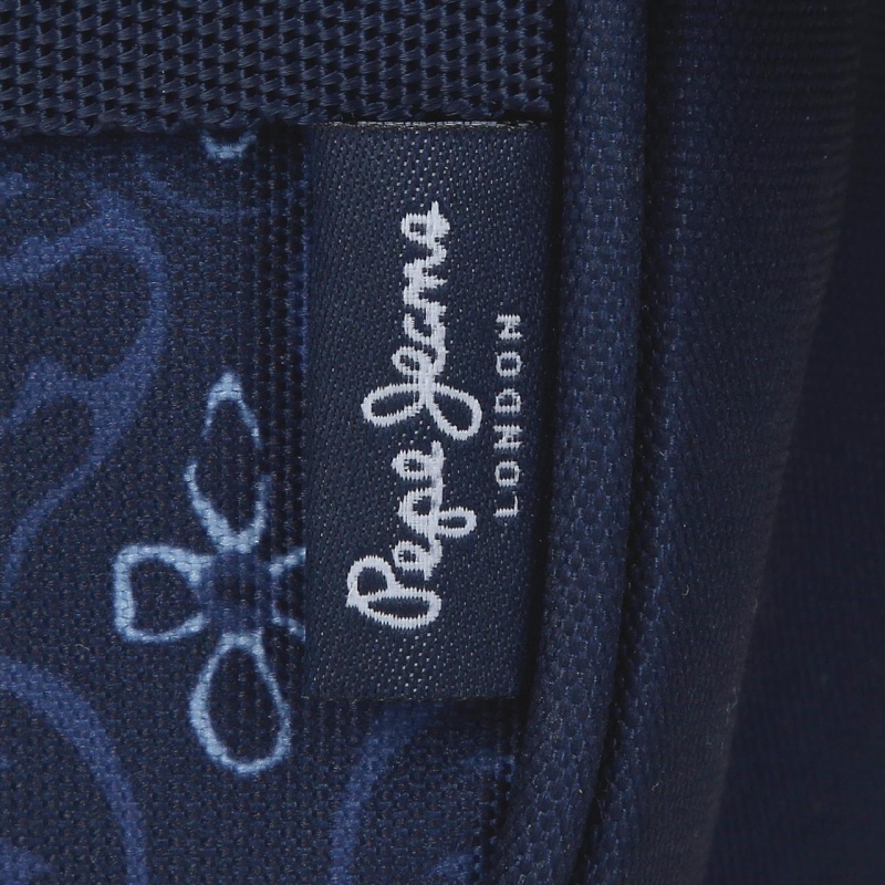 Dvojkomorová kozmetická taška Pepe Jeans Lenay Marine