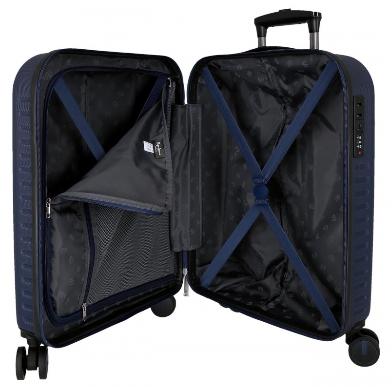 Příruční kabinový kufr Pepe Jeans Lenay Marine 55 cm 38 l