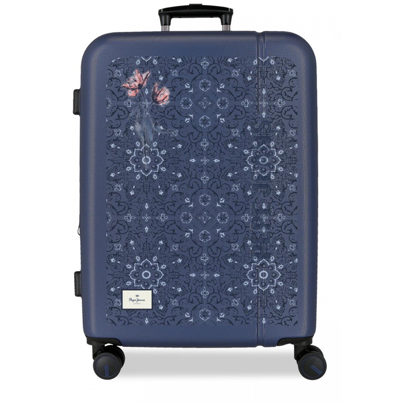 Střední cestovní kufr Pepe Jeans Lenay Marine 68 cm 68 l