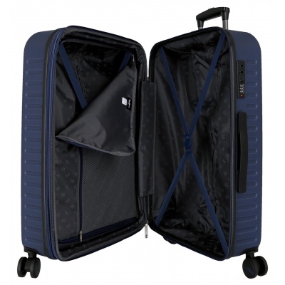 Střední cestovní kufr Pepe Jeans Lenay Marine 68 cm 68 l