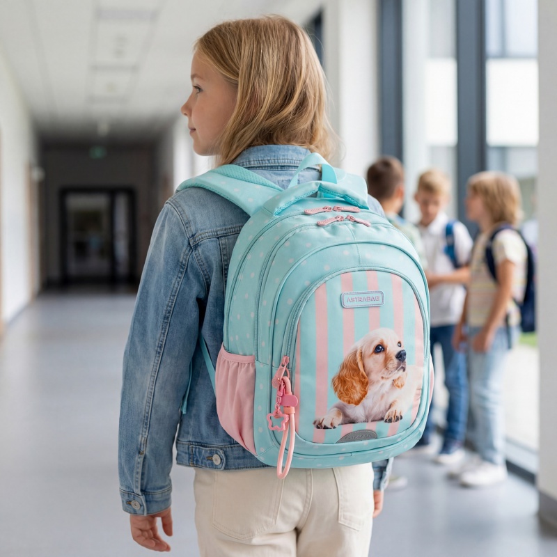 Školský batoh pre prvý stupeň AstraBAG Puppy Line, AB330, 502026046
